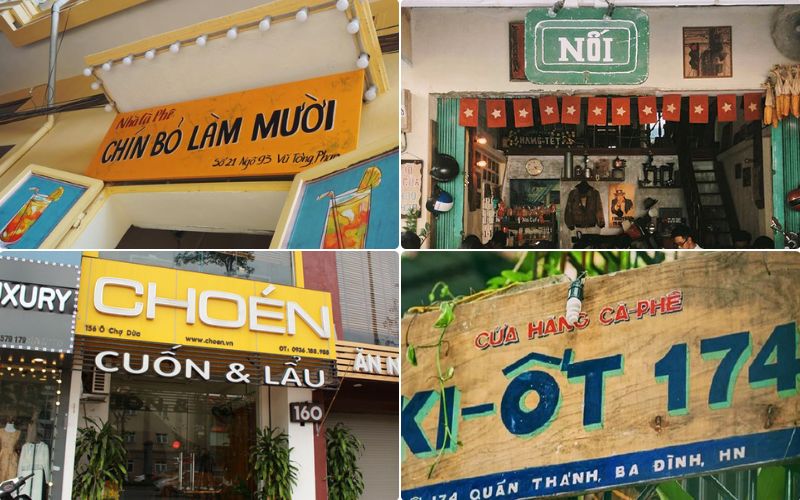 Một nhà hàng với cái tên độc lạ tạo sự tò mò cho khách hàng