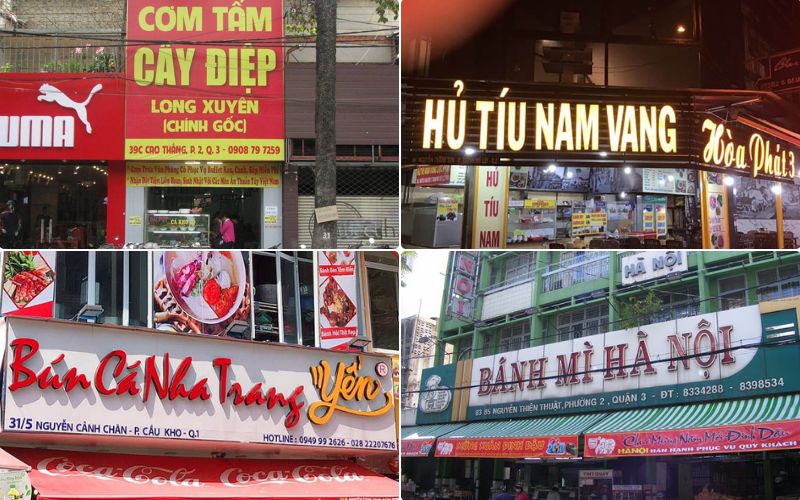 Việc đặt tên theo địa điểm giúp tạo cảm giác thân thuộc