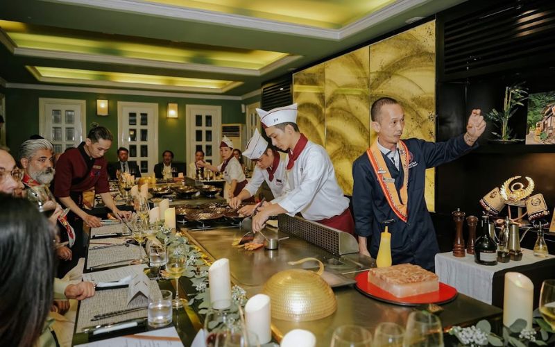 Kobe Teppanyaki - Trải nghiệm teppanyaki cao cấp tại biệt thự cổ sang trọng