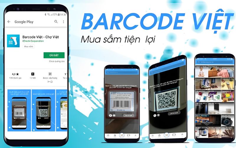 Barcode Việt ghi điểm bởi giao diện đơn giản, dễ sử dụng