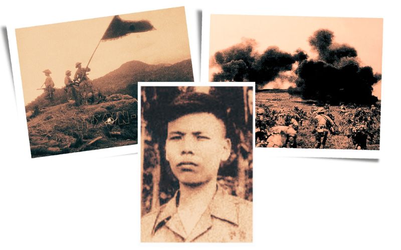 Trần Can dũng cảm chỉ huy tiểu đội thọc sâu, cắm cờ chiến thắng tại cứ điểm Him Lam