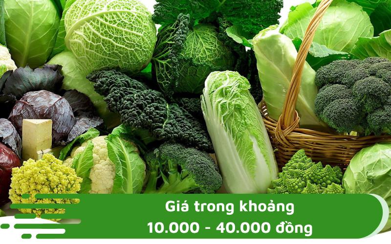 Giá rau củ quả Đà Lạt biến động theo nhu cầu của thị trường