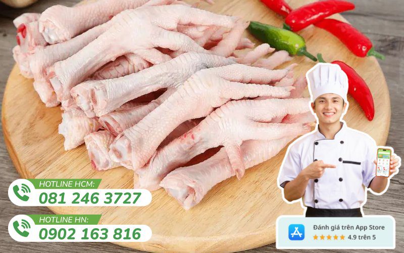 Kamereo hợp tác với các nhà sản xuất chân gà uy tín trên thị trường