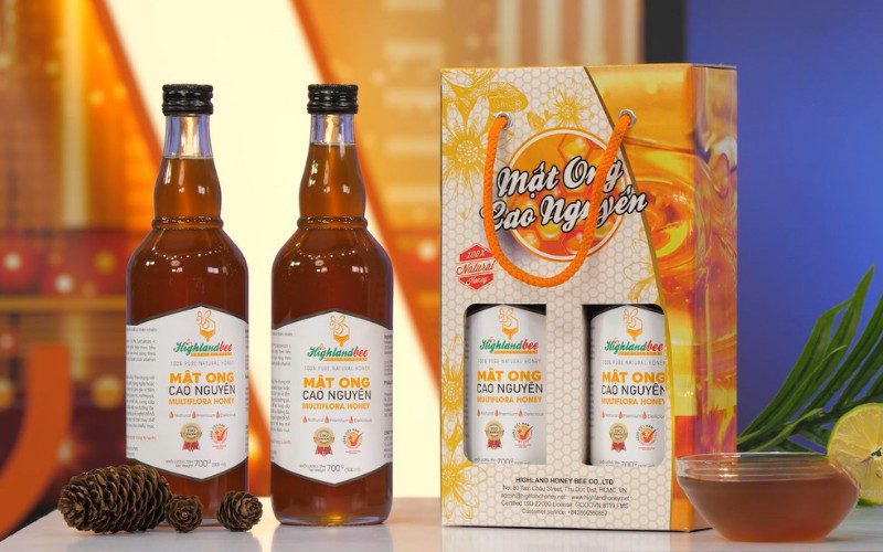 Mật ong của Highland Bee có hương vị thơm ngon đặc trưng của hoa rừng cao nguyên