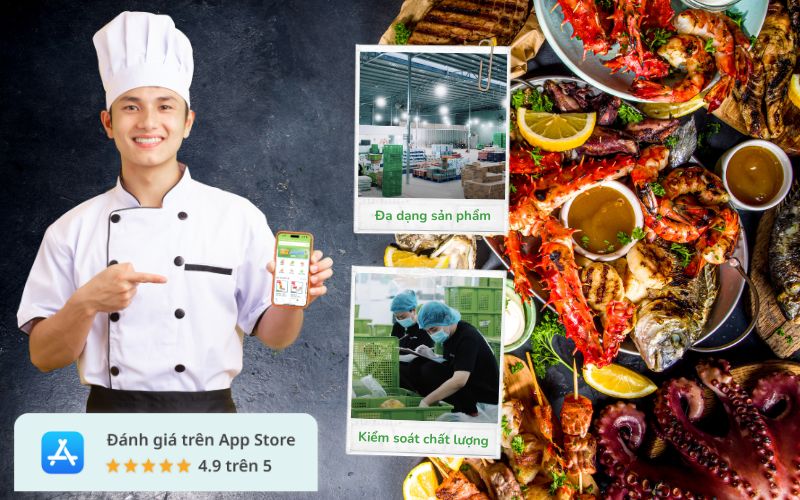 Kamereo là đối tác cung cấp thực phẩm đa dạng, chất lượng
