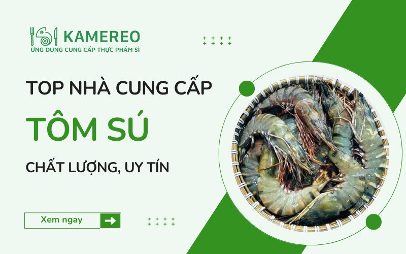 Nhà cung cấp tôm sú chất lượng, uy tín