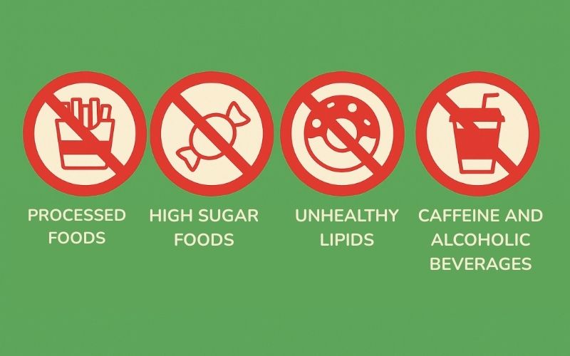 Foods to limit in an Eat Clean diet