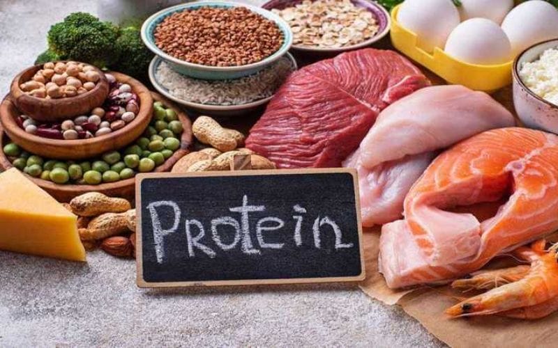Protein (1.5-2g/kg) is adequately supplemented to build and repair muscles