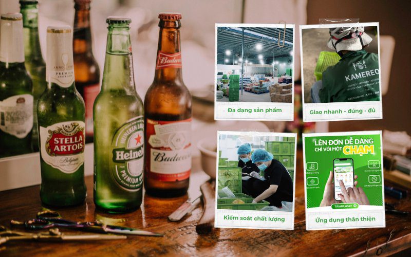 Kamereo - nhà cung cấp bia Budweiser chính hãng cho các doanh nghiệp F&B
