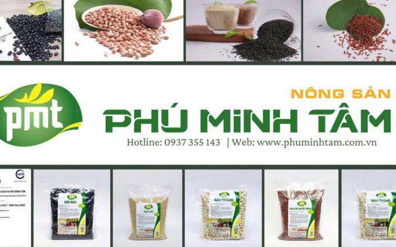 Phú Minh Tâm chuyên sỉ lẻ nông sản trên toàn quốc
