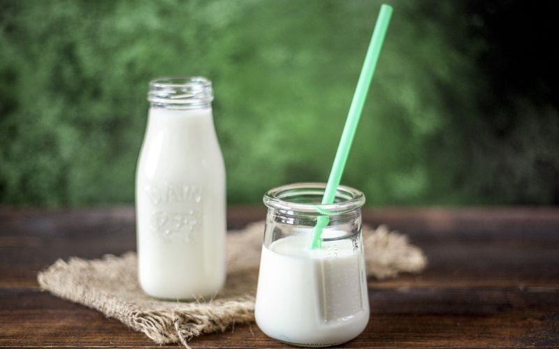 Sữa tươi cung cấp protein, carbohydrate và chất béo thiết yếu, hỗ trợ phát triển cơ, phục hồi