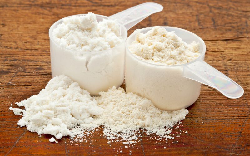 Bột protein là nguồn đạm tiện lợi, hấp thu nhanh