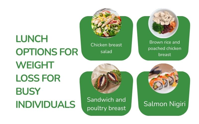 Chicken breast salad is a refreshing, protein-rich choice for a quick weight loss lunch