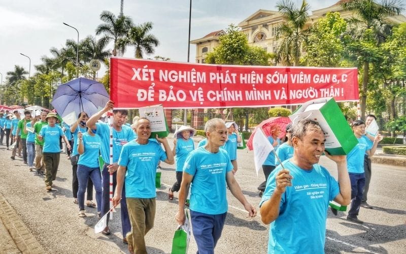 Nhiều thông điệp phòng chống viêm gan được lan tỏa để kêu gọi hành động cộng đồng