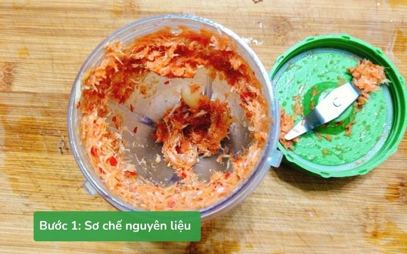 Sốt ướp thịt bò BBQ được xay nhuyễn từ tỏi, lê, hành tây và gừng