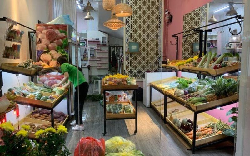 Cửa hàng rau sạch Deli Hà Nội