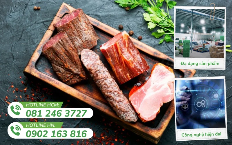 Kamereo là đơn vị cung cấp thịt nguội đa dạng, chất lượng