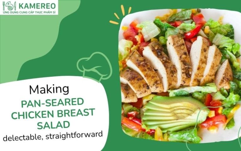 How to Make Delicious, Nutritious Pan-Seared Chicken Breast Salad for Dieters
