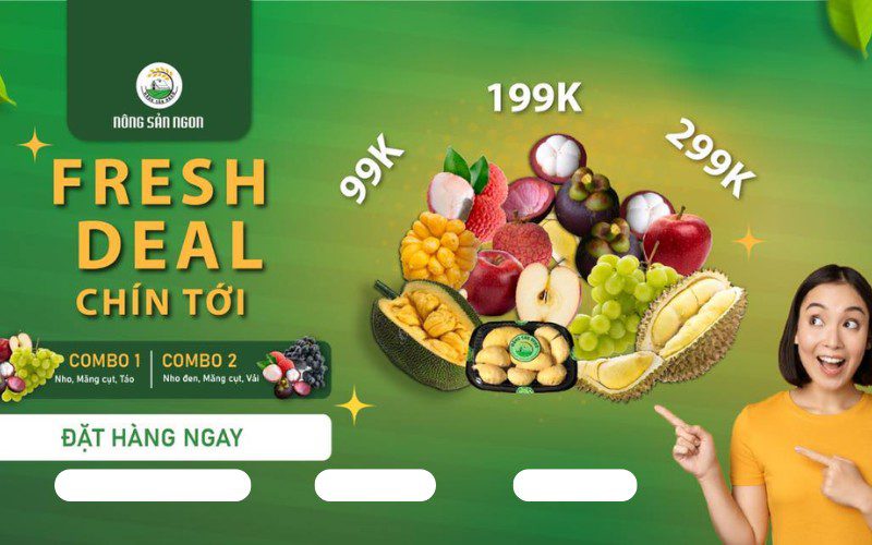 Nông Sản Ngon là cửa hàng rau sạch uy tín tại khu vực Hà Nội