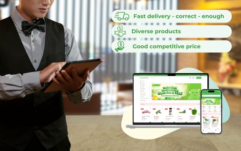 Optimize the procurement process for European restaurants by choosing Kamereo as your supply partner