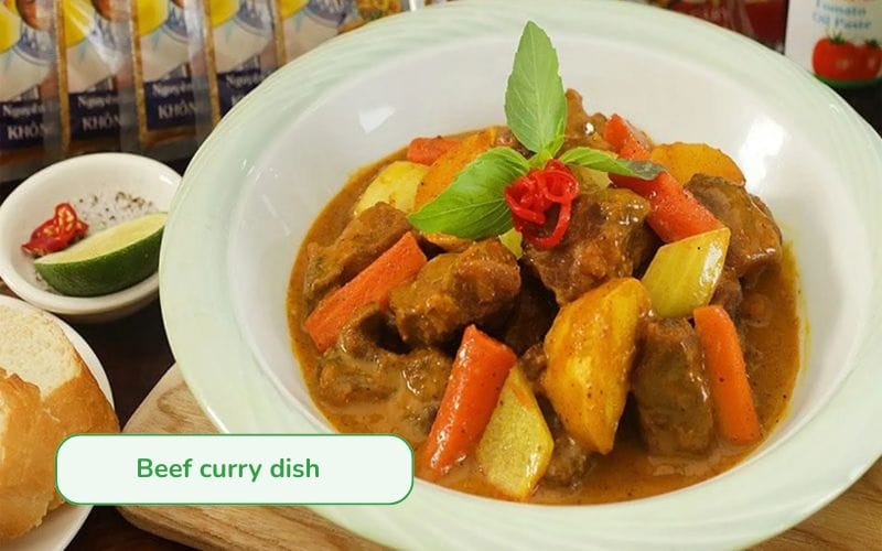 Smooth, rich beef tenderloin curry with the distinctive flavor of various spices
