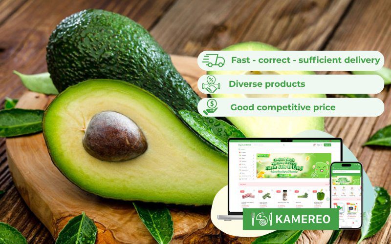 Kamereo is a reliable and reputable source for high-quality avocados at wholesale prices