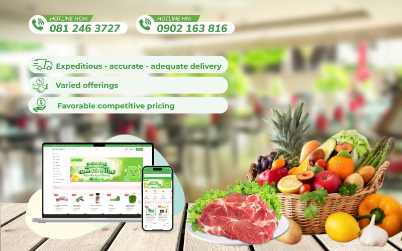 Kamereo - Supplier of fresh ingredients with full invoices for businesses