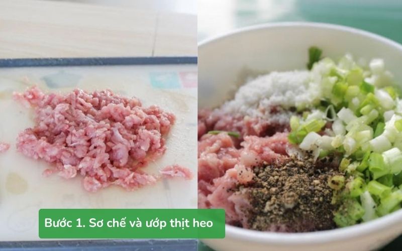 Sơ chế và ướp thịt heo đúng cách để món ăn thêm đậm đà