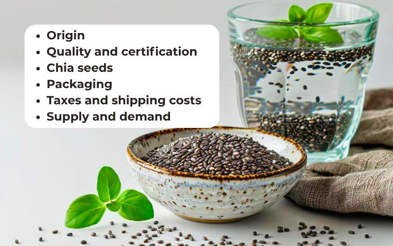 These are the key factors driving fluctuations in the chia seed market