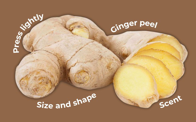 Tips to help you choose fresh ginger with rich flavor