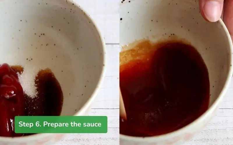 Tonkatsu dipping sauce for Korokke