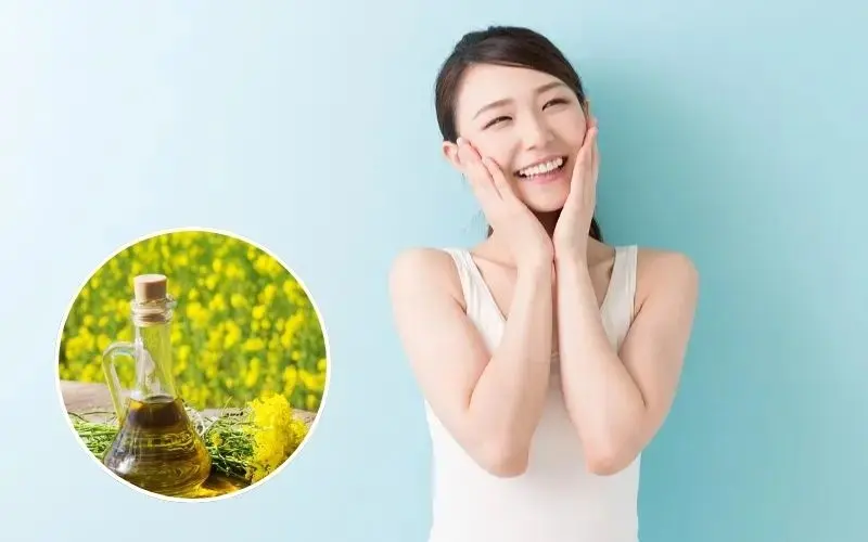 Canola oil effectively moisturizes, soothes, and regenerates skin