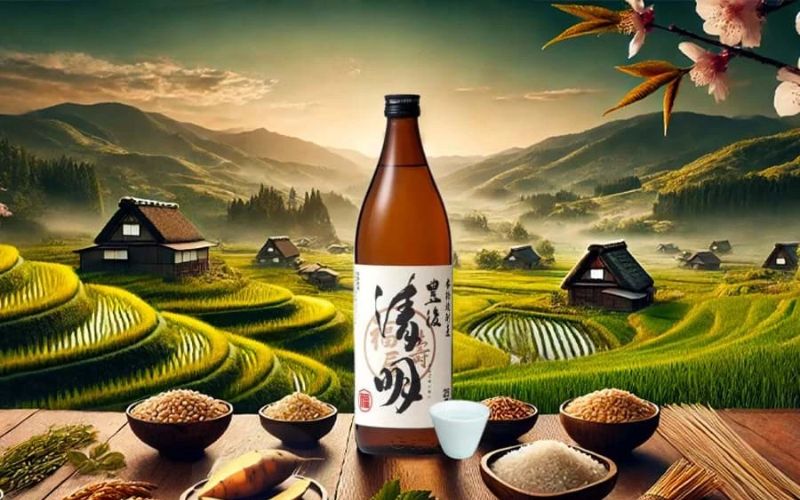 Drinking Shochu in moderation helps reduce stress, supports brain health, and improves blood circulation