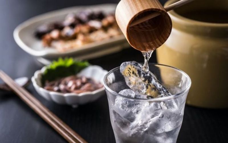 Shochu can be enjoyed neat, on the rocks, with water, or with soda