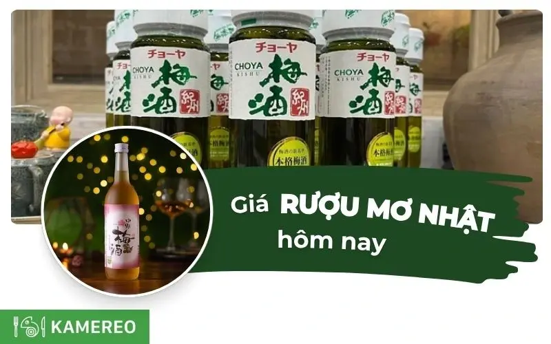 Giá rượu mơ Nhật Bản bao nhiêu? Cập nhật bảng giá rượu mơ Nhật mới nhất