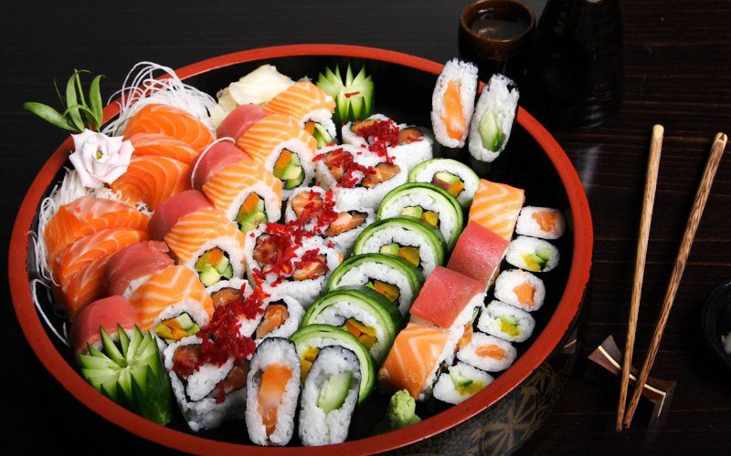 Các món sushi, sashimi tươi ngon – từ nigiri đến roll sáng tạo