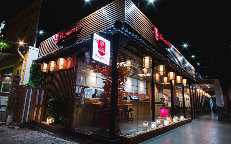 Không gian hiện đại, thiết kế sang trọng tại Kunimoto