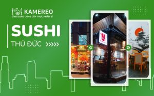 Khám phá quán sushi Thủ Đức ngon, chất lượng