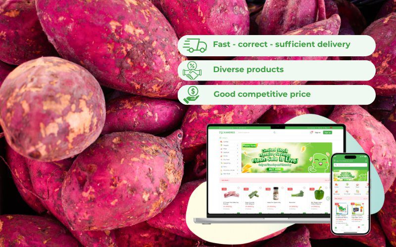 Kamereo is your trusted food supply partner