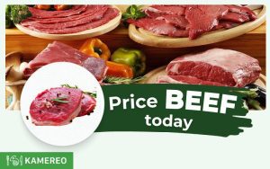 How much is 1kg of beef? Today's beef prices