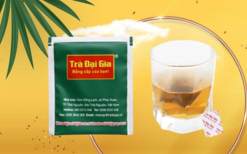 Trà Đại Gia từ đọt trà tự nhiên, không hóa chất, thơm đậm và an toàn