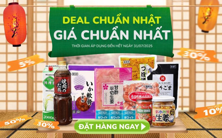 Deal chuẩn Nhật, giá chuẩn nhất - Ưu đãi các sản phẩm Nhật Bản giảm sâu đến 50% tại Kamereo
