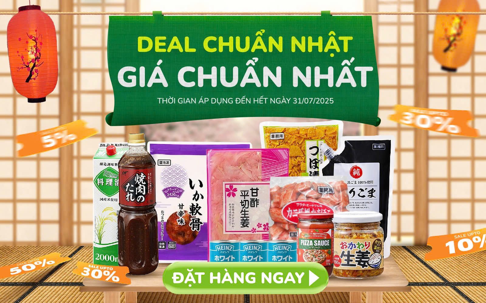 Deal chuẩn Nhật, giá chuẩn nhất - Ưu đãi các sản phẩm Nhật Bản giảm sâu đến 50% tại Kamereo