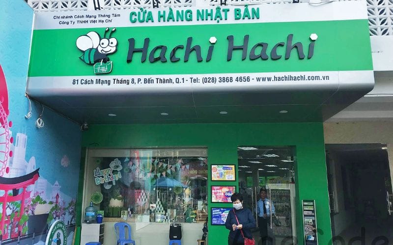 Hachi Hachi is a chain of stores providing genuine imported Japanese goods