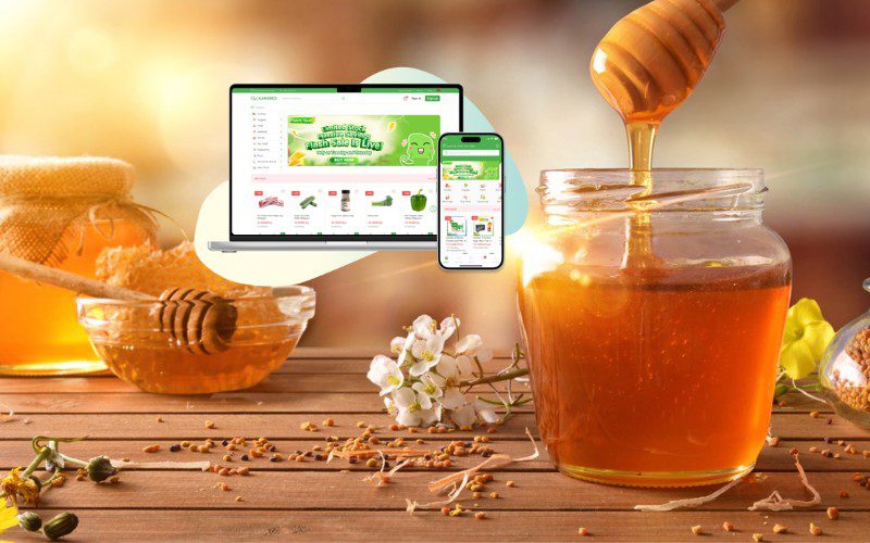 When buying wild honey, you should check the color and viscosity of the honey