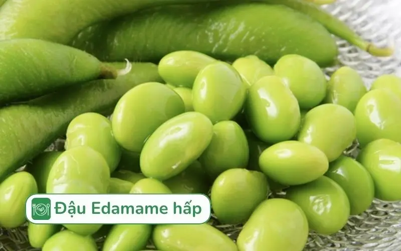 Đậu edamame giàu protein thực vật, chất xơ, no lâu và tốt cho tim mạch