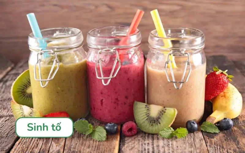 Sinh tố là lựa chọn nhanh gọn, giàu dinh dưỡng cho bữa sáng