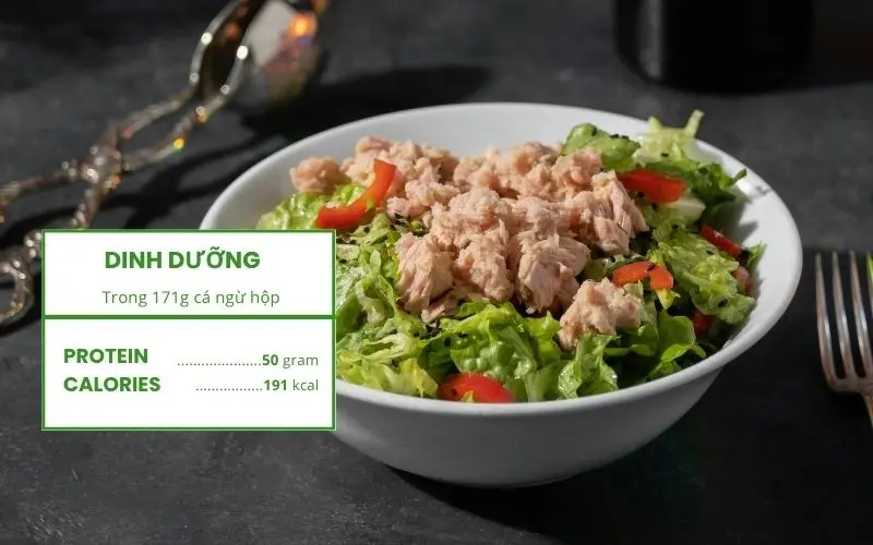 Cá ngừ là món ăn giàu đạm và tiện lợi, bổ sung axit béo omega-3