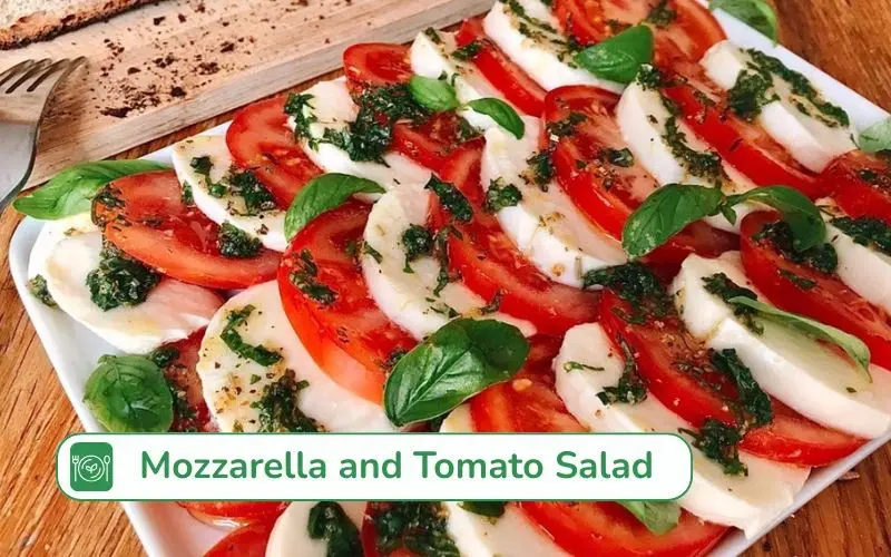 Caprese salad helps maintain heart health