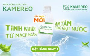 Kamereo ra mắt sản phẩm thùng nước uống đóng chai - Chất lượng ổn định, chi phí tối ưu cho doanh nghiệp F&B